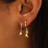 oly-81709ca8f408b3734564c5da1a250fa4 Wholesale Copper Electroplated Cowboy Earring Set With Zircon Western Boot And Hat Design Fashion Accessory For Party Boutique Resale