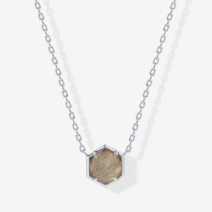 brown gray crystal-silver
