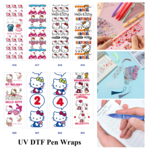 oly-817521a0447b1f4f4501294d8624b219 Wholesale 2/8/16pcs Cute Cartoon Cat Character Toy Car Number & Letter Print Pen and Bookmark Stickers UV DTF Wraps OLY Exclusive