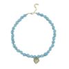 oly-817a15a7e07c85c794135e04752d73bf Wholesale Bohemian Turquoise Heart Pendant Necklace Retro Zinc Alloy Fashion Jewelry Accessory For Women