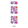 Wholesale 2/8/16pcs Summer Fruit Retro Rainbow Cute Floral Baby Animal Faith Text Print Pen and Bookmark Stickers UV DTF Wraps