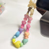 oly-81ca931b8eab29d7bb53a095fa1e24ad Wholesale Love Heart Acrylic Beads for DIY Necklace Bracelet Phone Strap Jewelry Making Colorful Fashion Accessory