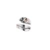 Wholesale Electroplated Alloy Adjustable Open Wide Band Bird Ring Elegant Design Jewelry Gift For Boutique Resale