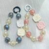 oly-833ebb0ec6b4dce941eae0d685c10889 Wholesale Beige Acrylic Fig-Shaped Loose Beads 16mm Fine Shimmer DIY Phone Chain Keychain Accessory, Boutique Resale