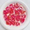 oly-83444ed93d7e2248c79af90b42e5b8a8 Wholesale Two-Tone Acrylic Hollow Heart Beads DIY Jewelry Accessory for Earrings, Phone Strap, Bag Chain – Boutique Resale