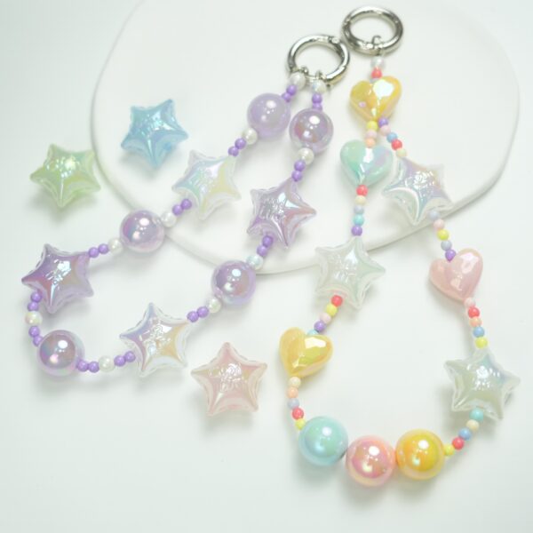 oly-845ef5dd75416562898fe4d6ef77b09e Wholesale UV Jelly Acrylic Lucky Star Beads for DIY Jewelry Making Phone Strap Necklace Accessory Party Craft Supply