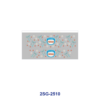 Wholesale 8pcs Food Brand Heart Floral Print 3oz Cup Stickers Wrap OLY Exclusive