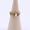 oly-84add85c1c16302bbd81ab36b4590099 Wholesale Vintage Maple Leaf Gold Ring Distressed Finish Women S Fashion Jewelry Accessory For Everyday Wear