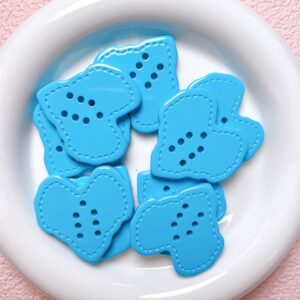 06-blue / Size is about 42mm, hole diameter is about 2.5mm