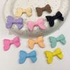 Wholesale Acrylic Red Bow Loose Beads DIY Kit for Phone Chain & Case Decoration, Jewelry Making Accessory, Trendy Gift