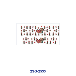 2SG-2533 / 8pcs / 16*7cm