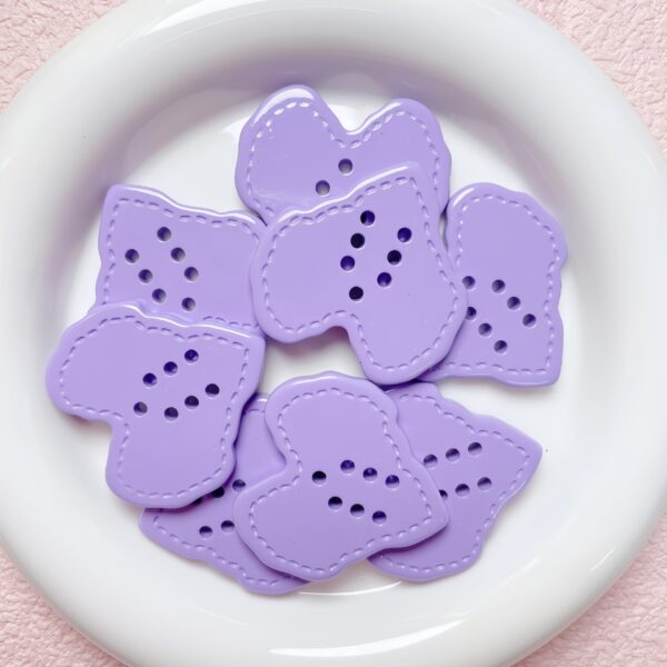 Wholesale Acrylic Painted Heart Shape Beads for DIY Phone Charm Keychain Bag Charm Jewelry Making