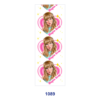 Wholesale 2/8/16pcs Seashell Floral Romantic Heart Print Pen and Bookmark Stickers UV DTF Wraps OLY Exclusive
