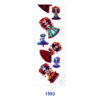 oly-85c280475eb505d72cbe3836d7189b73 Wholesale 2/8/16pcs Halloween Sugar Skull Gothic Witch Lady Print Pen and Bookmark Stickers UV DTF Wraps OLY Exclusive