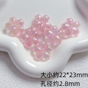 05-fine glitter luminous light powder / 22*23mm, aperture about 2.8mm
