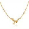 Wholesale Fish Bone Butterfly Dolphin Bird Pendant Necklace In Stainless Steel Trendy Jewelry Accessory For Daily Wear Or Gift