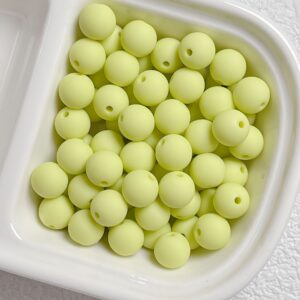 04-fluorescent green / 8mm (sold by pack, 50 pcs/pack)