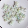 oly-877fa41b4e3e4404706b74f484bfb843 Wholesale Acrylic Bear Loose Beads Glow-in-the-Dark Blue Two-Color Gradient Electroplated for DIY Phone Charm Jewelry Making Supply