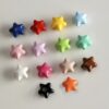 oly-8795dba8f32514ca094a31e30c208061 Wholesale Light Pink Acrylic Star Loose Beads Shiny Baked Enamel Finish DIY Jewelry Making Supplies Fashion Accessory