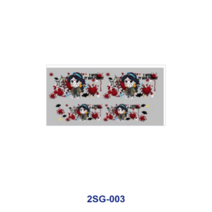 2SG-003 / 8pcs / 16*7cm