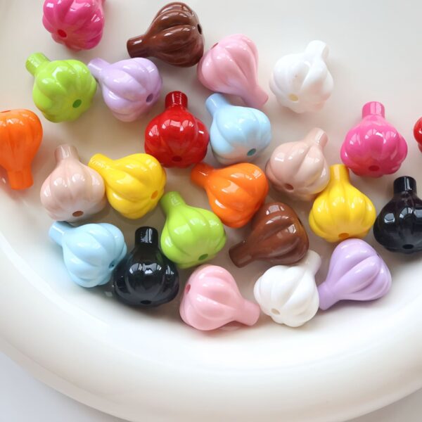 Wholesale Acrylic Baked Enamel Hot Air Balloon Loose Beads for DIY Jewelry Keychain Phone Charm Decorative Accessory