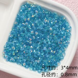02-dark lake blue / 4mm (100 pieces/pack)