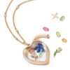 Wholesale Retro Photo Locket Necklace Openable Transparent Pendant DIY Jewelry Gift Fashion Accessory