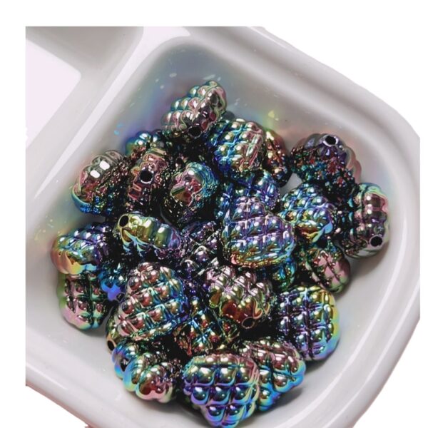 oly-89c988440ec4fdcf31684c182be618d3 Wholesale Acrylic Yellow Waffle Heart Beads for DIY Jewelry Making - Trendy Craft Supply for Earrings, Necklaces, Bracelets, Phone Straps