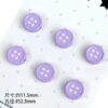 oly-8a84f7ce16196cd2fdda48fe10fc7408 Wholesale Cute Button Pattern Acrylic Beads for DIY Necklace Bracelet Phone Chain Making
