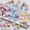 oly-8a9841777cc60233374a8d66b1549f2e Wholesale Acrylic Hand-Painted 3D Rhinestone Loose Beads, DIY Phone Chain Charms, Fashion Accessory for Jewelry Making, Gift & Boutique Resale
