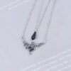 oly-8aeae62ed1e6d58b4e7e601a545f7e3d Wholesale Dark Punk Love Heart Drop Necklace Chic Fashion Accessory For Gift And Boutique Resale