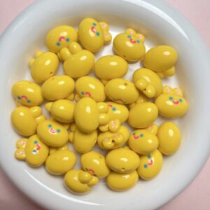12-solid luminous yellow / Size is about 20mm