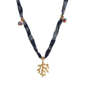 Blue Coral Necklace