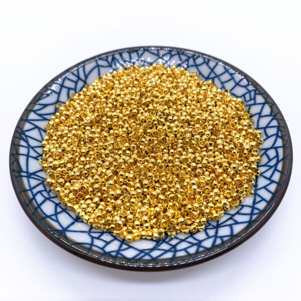 oly-8b0ecc6131d9998beef521cd19d05bad Wholesale 500 Pcs Electroplated Copper Beads Silver Color for DIY Jewelry Making Bracelet Necklace Fashion Accessory