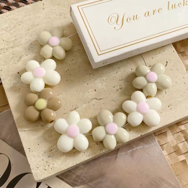 oly-8b1e61c9feb79c92ef76bc04db3570a9 Wholesale Cute Flower Acrylic Beads DIY Craft Supplies for Bracelet Keychain Phone Charm Boutique Resale