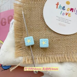 12-Blue Five-Pointed Star Cube / Sold per piece