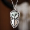 Wholesale Stylish Hip Hop Punk Owl Pendant Necklace Retro Antique Silver Finish Jewelry Accessory For Resale