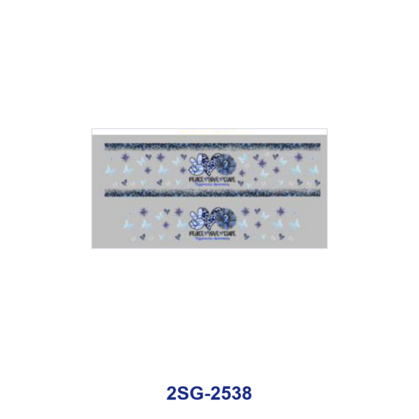 oly-8c5e634d823e3abad8cdc434c1c5e7c3 Wholesale 8pcs Peace Love Cute Symbol Pattern 3oz Cup Stickers Wrap OLY Exclusive