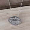oly-8cdb12c94aacf926e0a560dc6bda6eeb Wholesale Vintage Zircon Pendant Necklace Tree River Mountain Landscape Antique Silver Alloy Party Gift Jewelry Accessory