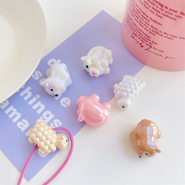 oly-8d0d5db0487614b260db6367f899c861 Wholesale Cute Cartoon Animal Acrylic Loose Beads Vertical Hole for DIY Jewelry, Phone Charm, Hair Accessory Craft
