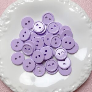 07-light purple / Size is about 25mm, hole diameter is about 3.8mm