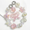 oly-8d6f136105971a4b330538965fa811c0 Wholesale Acrylic Electroplated Loose Star Beads, UV Glow Transparent Mermaid Three-Layer Five-Pointed Star Charms for DIY Bracelet Jewelry Making