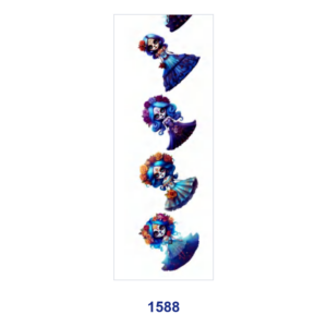 1588 / 8pcs / 11*3.2cm