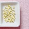 oly-8d9608ad5e56672620578e3da962c62e Wholesale Alloy Lace DIY Loose Beads for Phone Chain Jewelry Making White 6mm Baking Paint Finish Fashion Accessory
