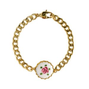 White flower bracelet