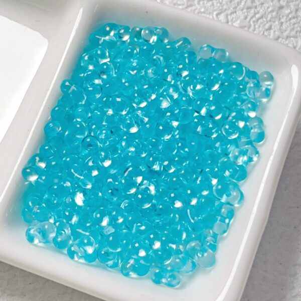 oly-8e51401cdfbe613702f44faf63352870 Wholesale Candy Transparent Acrylic Peanut Loose Beads in Fruit Green for DIY Jewelry Making and Phone Strap Accessories
