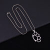 oly-8e5a0cbd0c0ec8be1ee1f4b35ca1a548 Wholesale Trendy Punk Hip Hop Tiger Claw Stainless Steel Pendant Necklace Unisex Streetwear Fashion Accessory