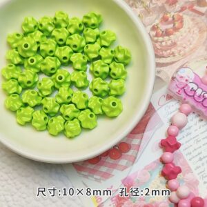 12-fruit green / See pictures for size (sold by the piece)