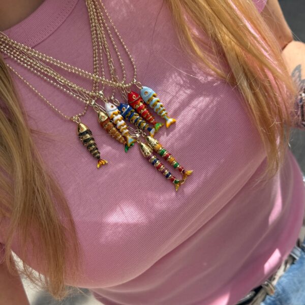 oly-8ead63d009d1eb6d24f90a611dc7d9f8 Wholesale Copper Electroplated Electroplating Copper Pendant Necklace Ocean Summer Style Trendy Jewelry Gift Everyday