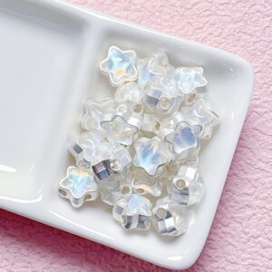 01-white five-pointed star / Sold by piece